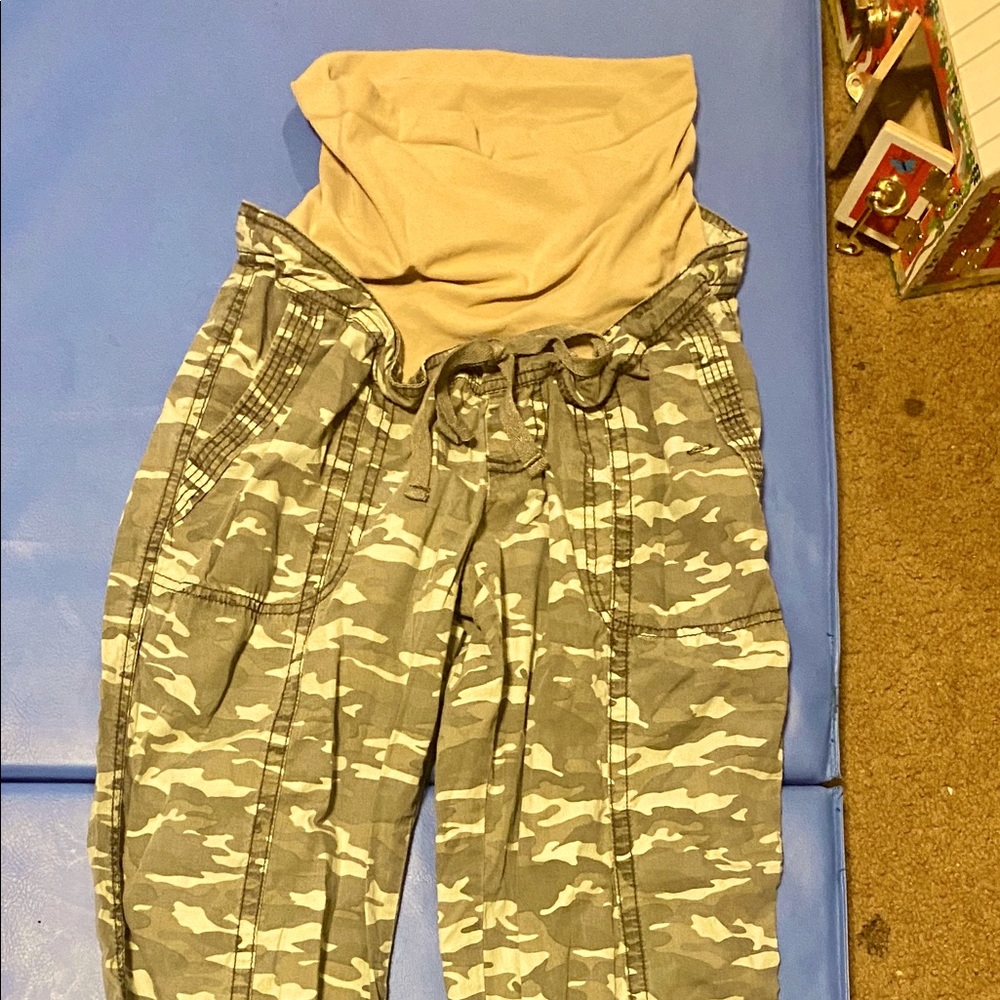 Camouflage Maternity Pants
